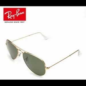 Ray-Ban Aviator Classic Green Lens / Gold Frame